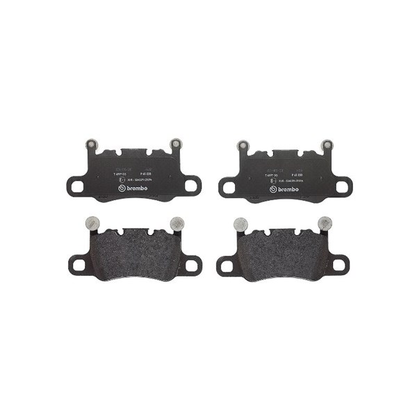 Bromsbeläggsats, Bakaxel, Framaxel Brembo P 65 038 BREMBO