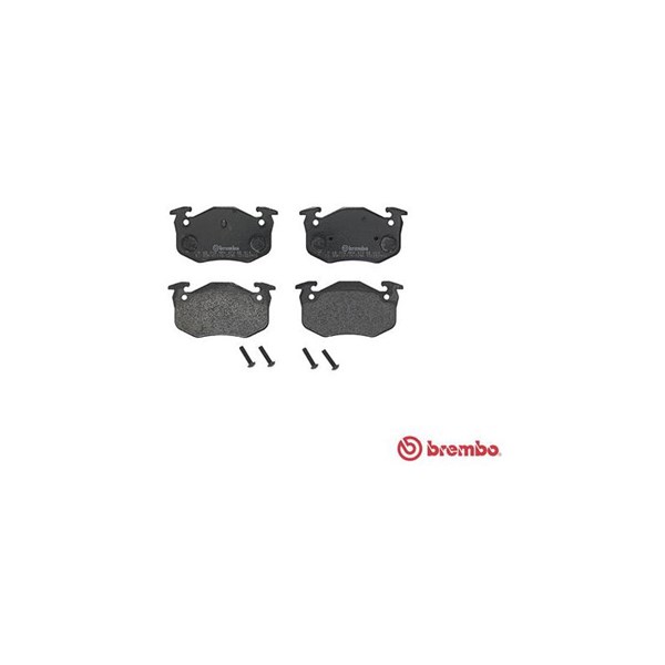 Bromsbeläggsats, Bakaxel Brembo P 68 018 BREMBO