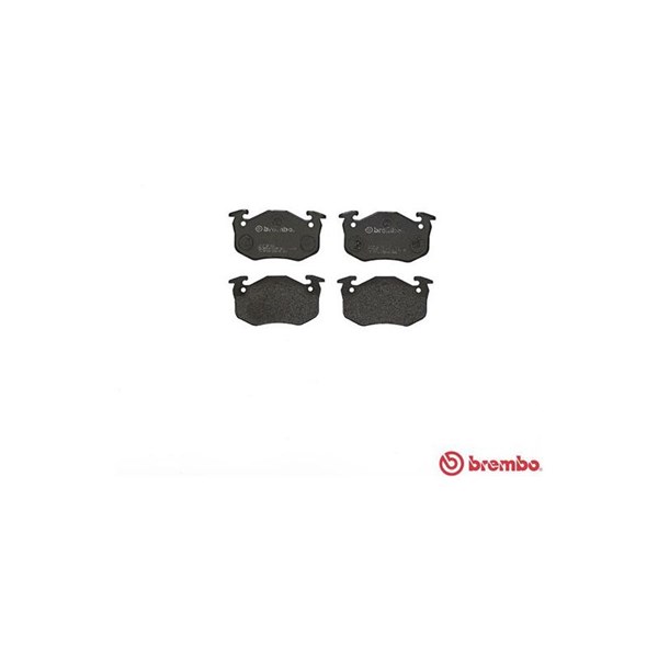 Bromsbeläggsats, Framaxel, Bakaxel Brembo P 68 020 BREMBO