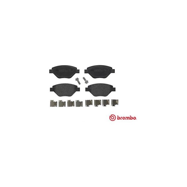 Bromsbeläggsats, Framaxel Brembo P 68 031 BREMBO
