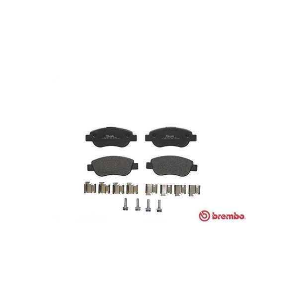 Bromsbeläggsats, Framaxel Brembo P 68 049 BREMBO