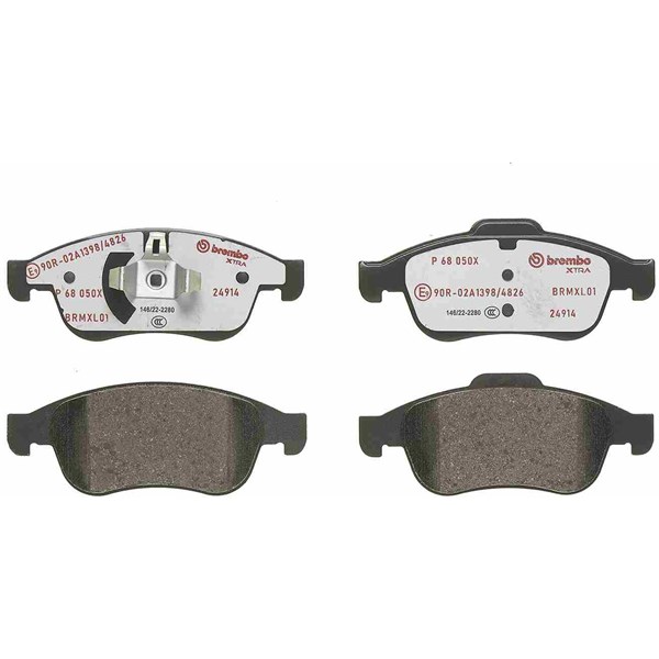 Bromsbeläggsats, Framaxel Brembo Brembo xtra line P 68 050X BREMBO