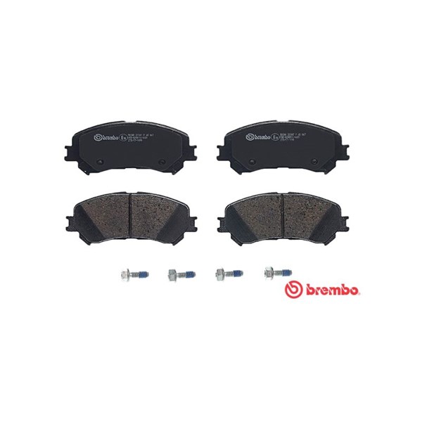Bromsbeläggsats, Framaxel Brembo P 68 067 BREMBO