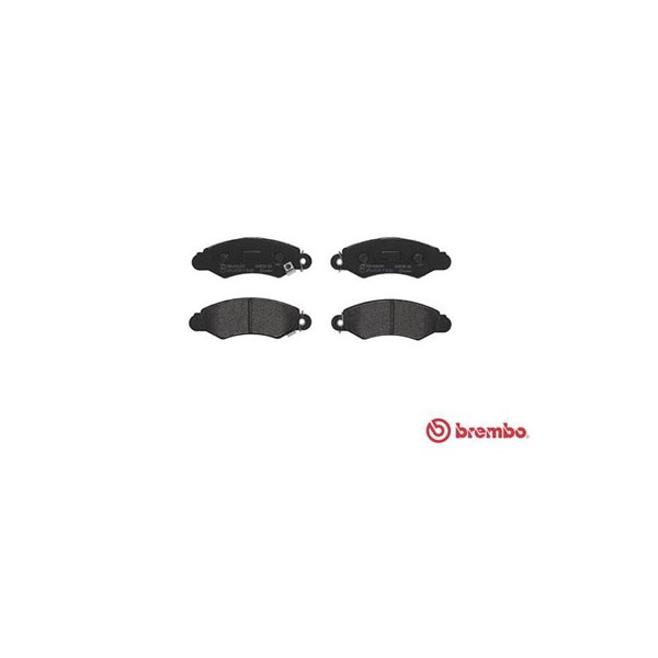 Bromsbeläggsats, Framaxel Brembo P 78 012 BREMBO