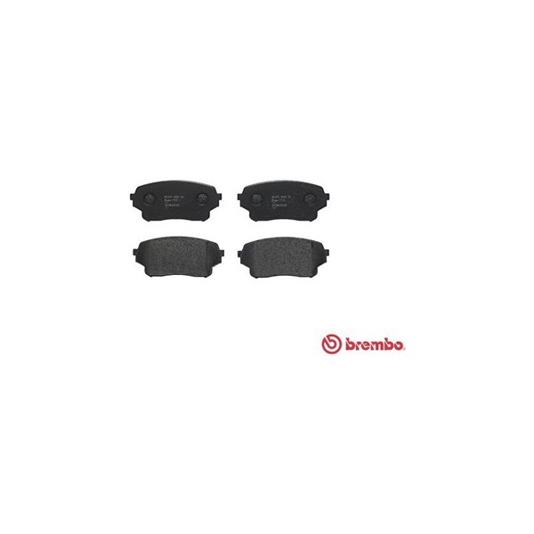 Bromsbeläggsats, Framaxel Brembo P 79 019 BREMBO