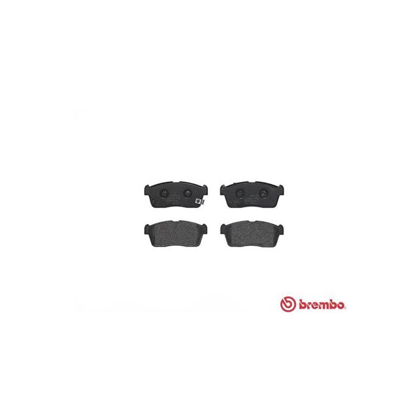 Bromsbeläggsats, Framaxel Brembo P 79 020 BREMBO