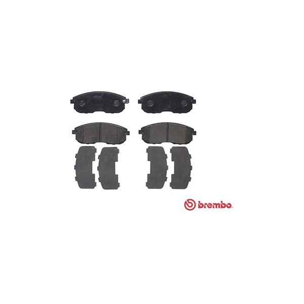 Bromsbeläggsats, Framaxel Brembo P 79 030 BREMBO