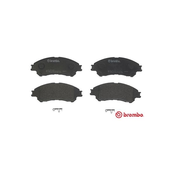 Bromsbeläggsats, Framaxel BREMBO