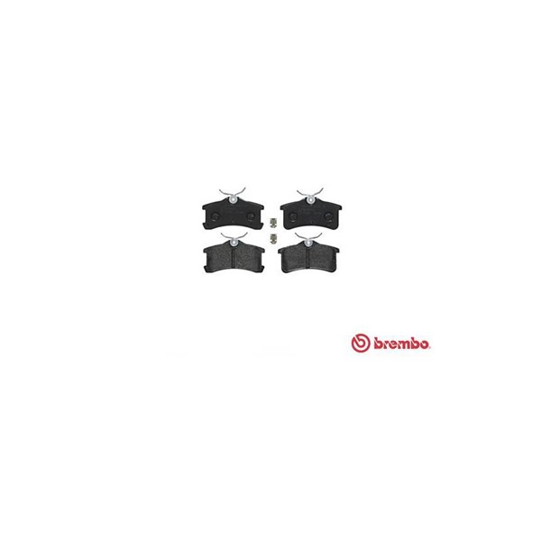 Bromsbeläggsats, Bakaxel Brembo P 83 084 BREMBO