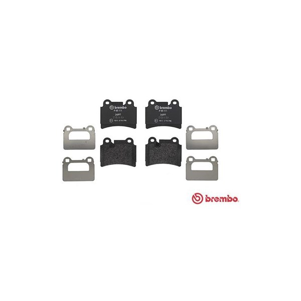 Bromsbeläggsats, Bakaxel Brembo P 85 111 BREMBO