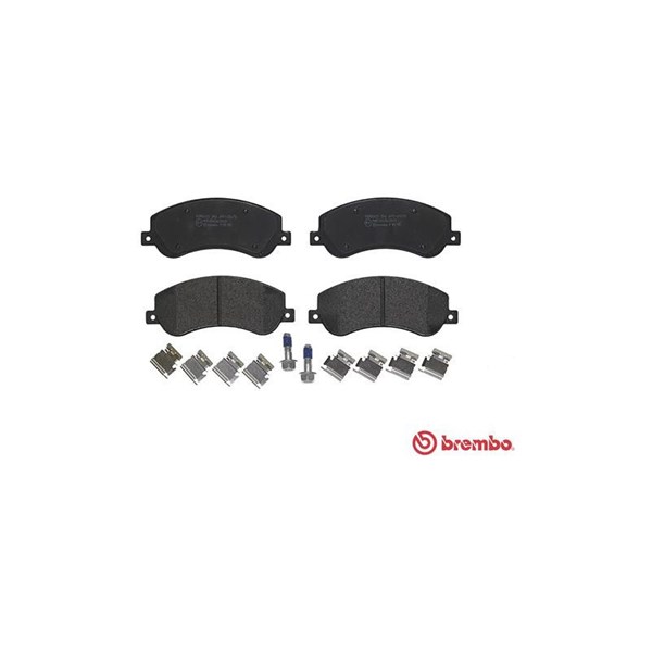 Bromsbeläggsats, Framaxel BREMBO