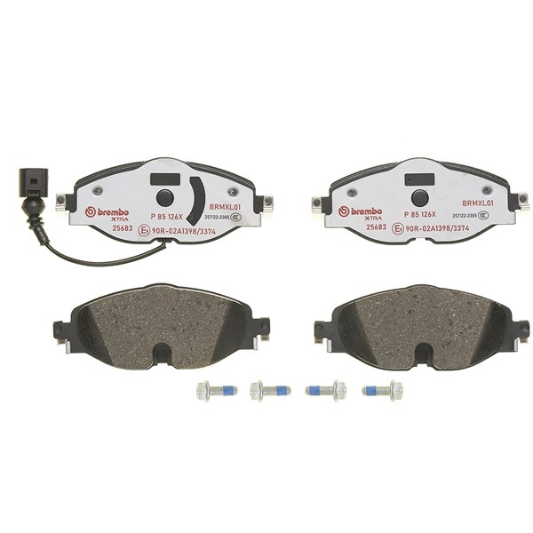 Bromsbeläggsats, Framaxel BREMBO Bromsbeläggsats, Framaxel BREMBO