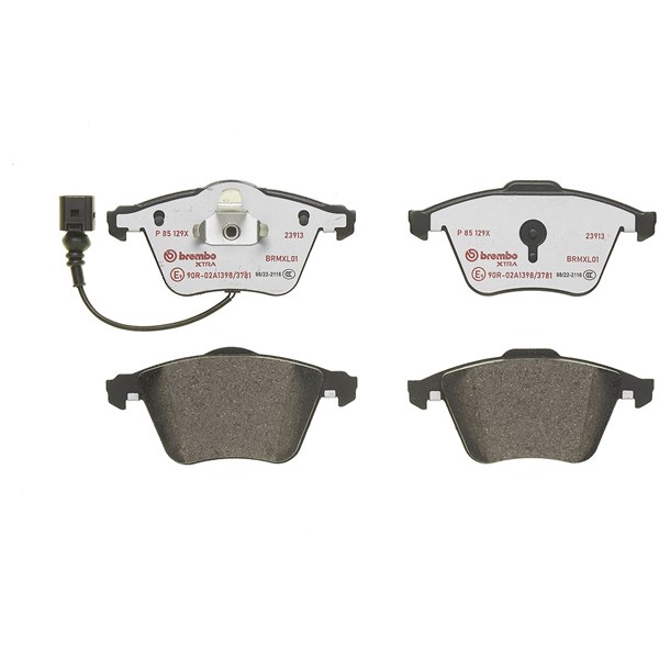 Bromsbeläggsats, Framaxel Brembo Brembo xtra line P 85 129X BREMBO