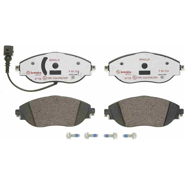 Bromsbeläggsats, Framaxel Brembo Brembo xtra line P 85 131X BREMBO