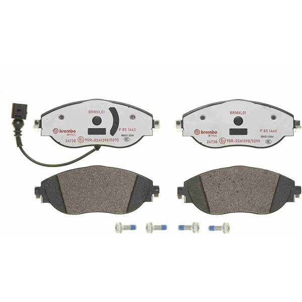 Bromsbeläggsats, Framaxel BREMBO