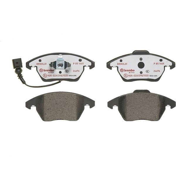 Bromsbeläggsats, Framaxel Brembo Brembo xtra line P 85 146X BREMBO
