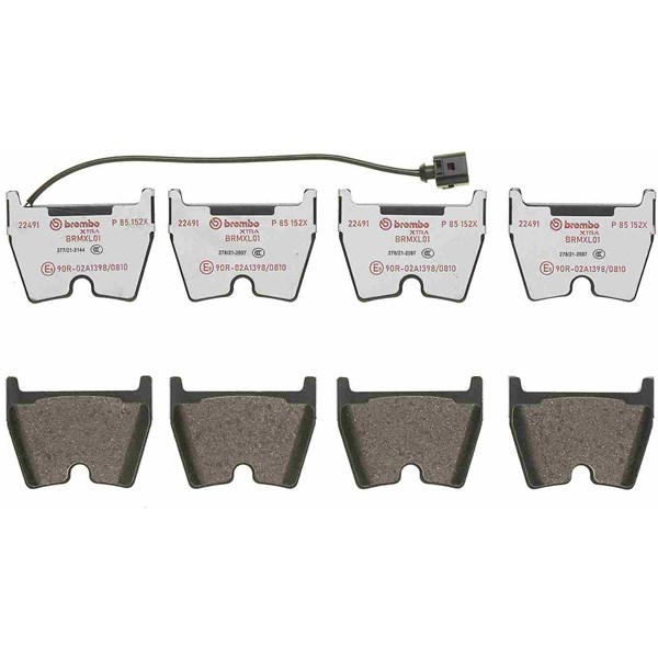 Bromsbeläggsats, Framaxel Brembo Brembo xtra line P 85 152X BREMBO
