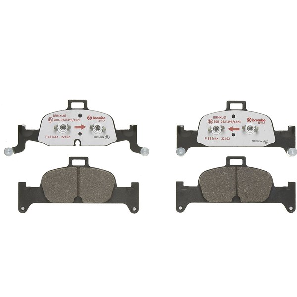 Bromsbeläggsats, Framaxel BREMBO