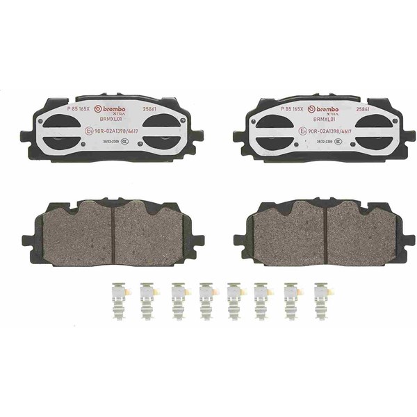 Bromsbeläggsats, Framaxel Brembo Brembo xtra line P 85 165X BREMBO