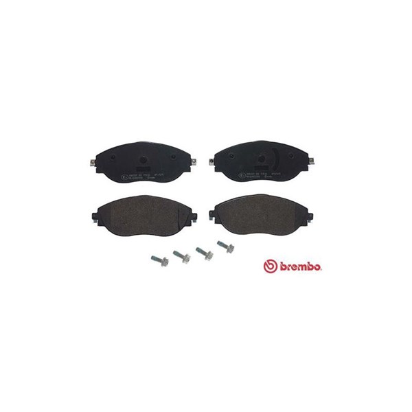 Bromsbeläggsats, Framaxel Brembo P 85 166 BREMBO