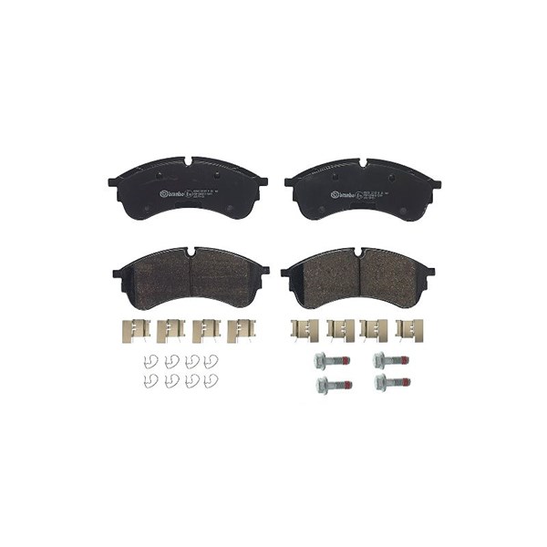 Bromsbeläggsats, Framaxel Brembo P 85 168 BREMBO