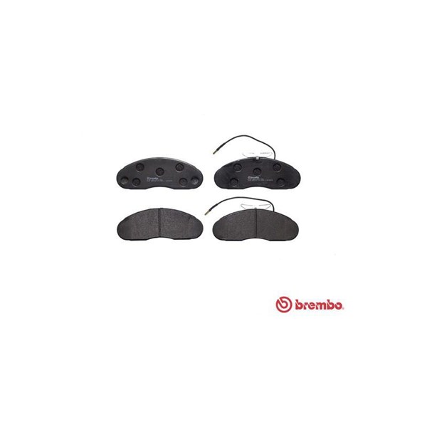 Bromsbeläggsats, Framaxel Brembo P B7 002 BREMBO