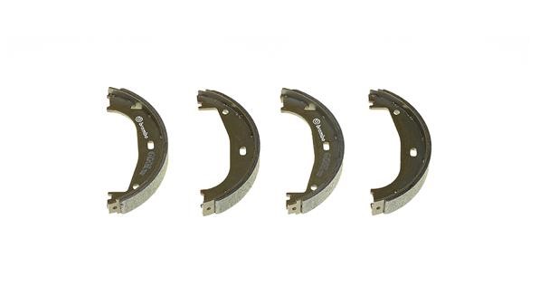 Bromsbackar, sats, parkeringsbroms, Bakaxel BREMBO