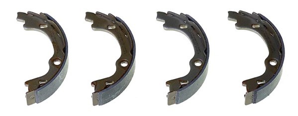 Bromsbackar, sats, parkeringsbroms, Bakaxel Brembo S 30 545 BREMBO