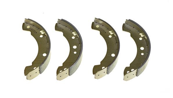 Bromsbackar, sats, parkeringsbroms, Bakaxel Brembo S 37 506 BREMBO