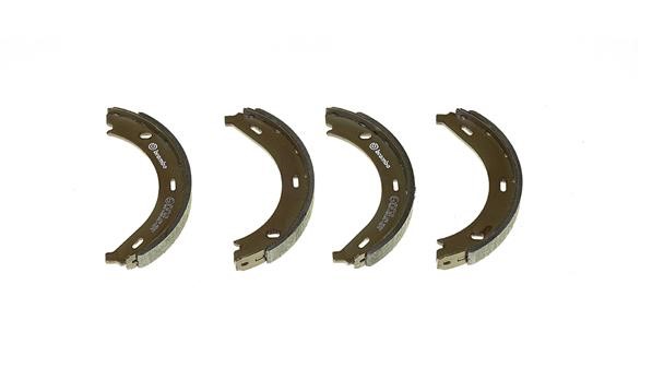 Bromsbackar, sats, parkeringsbroms, Bakaxel Brembo S 50 509 BREMBO