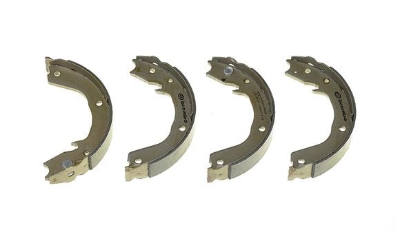 Bromsbackar, sats, parkeringsbroms, Bakaxel Brembo S 54 524 BREMBO