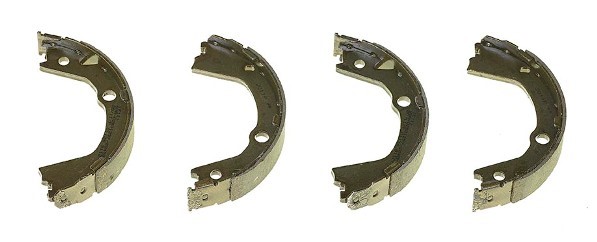 Bromsbackar, sats, parkeringsbroms, Bakaxel Brembo S 77 001 BREMBO