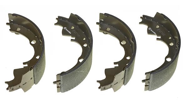 Bromsbackar, sats, Bakaxel Brembo S A6 501 BREMBO