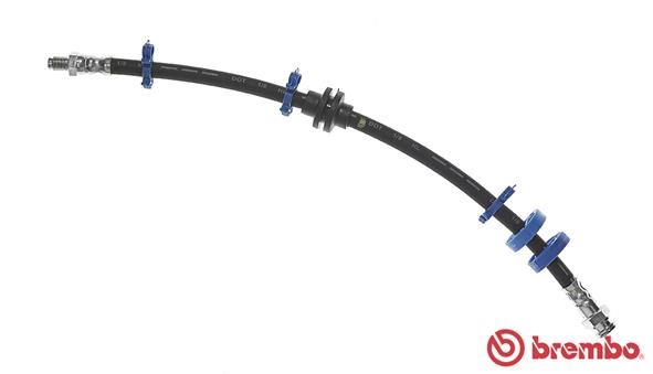 Bromsslang, Framaxel, Vänster Brembo T 23 051 BREMBO