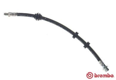 Bromsslang, Framaxel, Höger, Vänster Brembo T 24 035 BREMBO