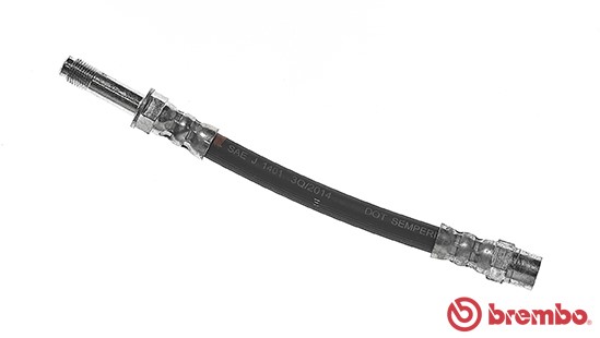 Bromsslang, Bakaxel, Höger, Vänster Brembo T 24 099 BREMBO