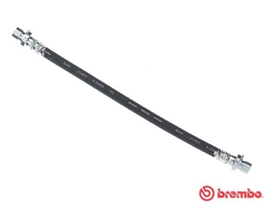 Bromsslang, Bakaxel, Höger, Vänster Brembo T 28 012 BREMBO