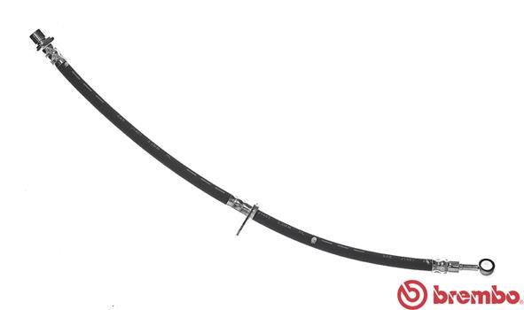 Bromsslang, Framaxel, Vänster Brembo T 28 092 BREMBO