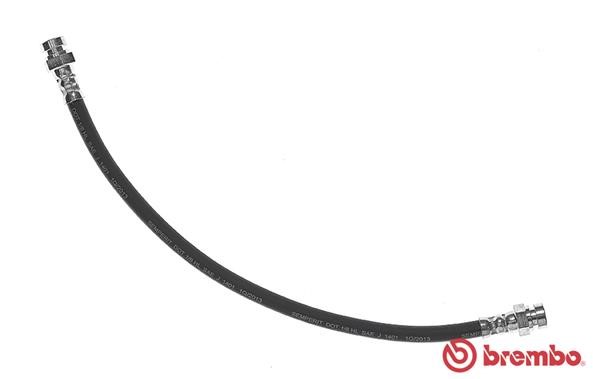 Bromsslang, Bakaxel, Höger Brembo T 30 072 BREMBO