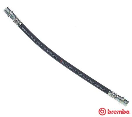 Bromsslang, Bakaxel, Ytter, Höger, Vänster, På bromsok Brembo T 5 BREMBO Bromsslang, Bakaxel, Ytter, Höger, Vänster, På bromsok Brembo T 5 BREMBO