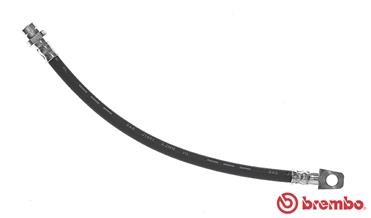 Bromsslang, Framaxel, Höger, Vänster Brembo T 56 114 BREMBO