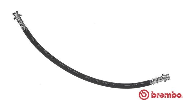 Bromsslang, Bakaxel, Höger, Vänster Brembo T 56 154 BREMBO