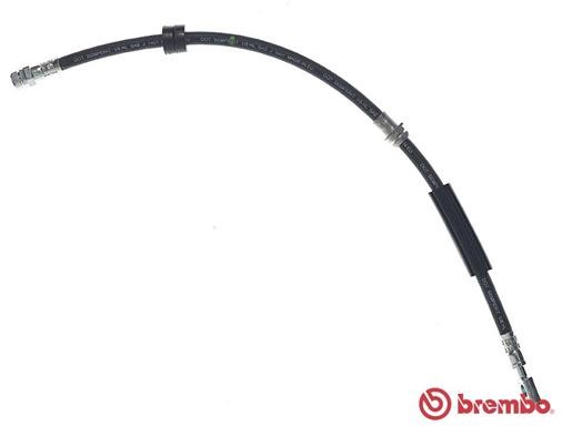 Bromsslang, Framaxel, Höger, Vänster Brembo T 85 144 BREMBO