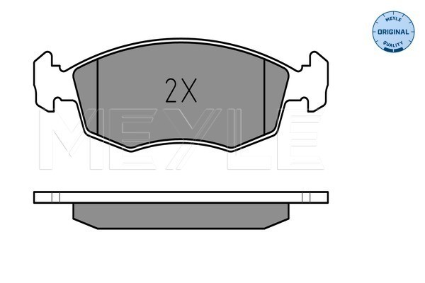 Bromsbeläggsats, Framaxel Meyle 025 235 5218 MEYLE