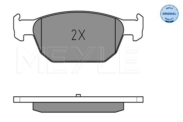 Bromsbeläggsats, Framaxel Meyle 025 247 9617/W MEYLE