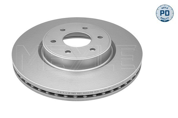 Bromsskiva Ventilerad, Framaxel Meyle 083 521 0042/PD MEYLE
