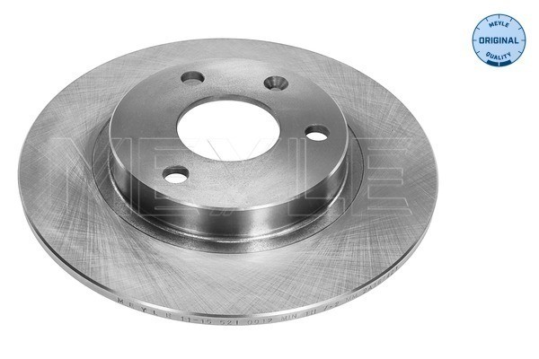 Bromsskiva Solid, Framaxel Meyle 11-15 521 0012 MEYLE