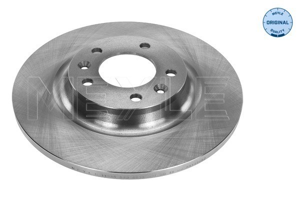 Bromsskiva Solid, Bakaxel Meyle 11-15 523 0009 MEYLE