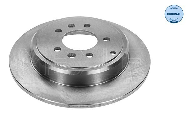Bromsskiva Solid, Bakaxel Meyle 11-15 523 0033 MEYLE