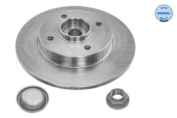 Bromsskiva Solid, Bakaxel Meyle 11-15 523 4101 MEYLE